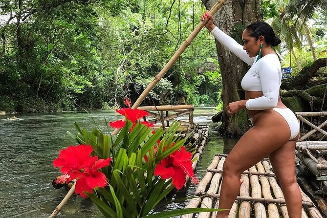 #1 Bamboo Rafting With foot Massage - Great River at Lethe: The 30-Foot Bamboo Ride Through Rural Jamaica