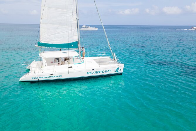 3.5hr Private Catamaran Cruise with Snorkeling, DJ, Bar, Food - The DJ and bar setup: party energy, but with real control