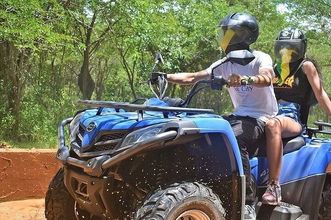 4 Activities Combo Boat Tour with ATV Montego Bay - Ziplining over the ocean: the best “first wow” moment