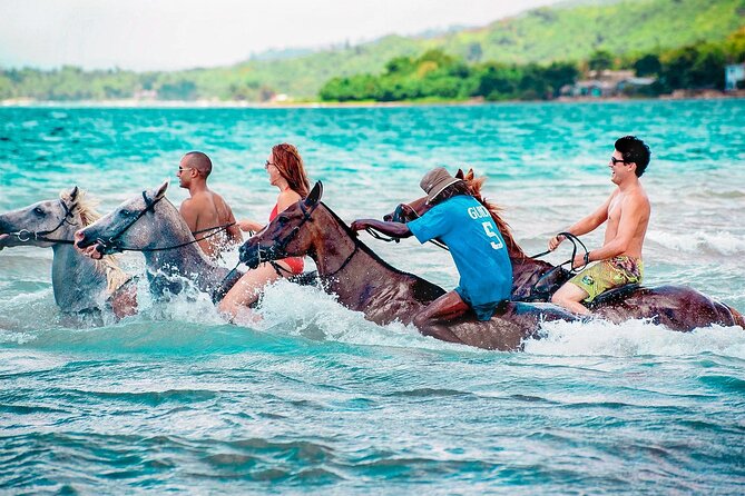 4 Activities Combo Boat Tour with ATV Montego Bay - ATV riding through Jamaica outback: fast, dusty, and fun