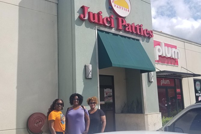 5. Montego Bay Private Highlite Sightseeing, SouvenirShoppingHalfDay Guided Tour - Usain Bolt’s Tracks and Records: jerk chicken without the fuss