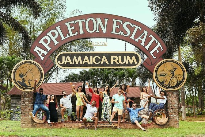 Appleton Estate, Ys Falls and Black River Safari Private Tour - YS Falls: climbing, rope swings, and swimming with guide support