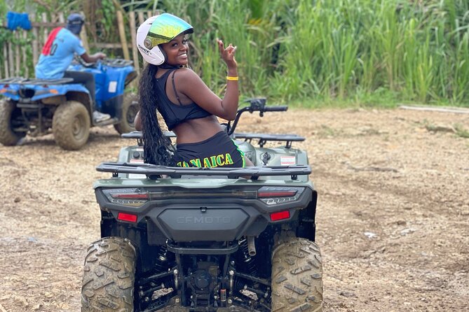 ATV and Bamboo Rafting With limestone foot massage and transport - Pickup, transport, and the ride between stops