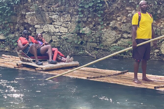 ATV, Bamboo Rafting and Negril Ricks Cafe from Montego Bay - Lethe Estate bamboo rafting: calm water and that foot-to-knee massage