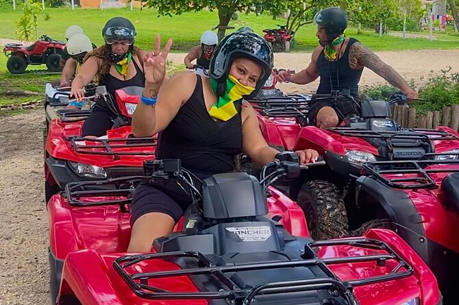 ATV, Bamboo Rafting , Horseback Ride & Blue Hole Falls Ocho Rios - White River Calypso Bamboo Rafting and Tubing: Slow Water First