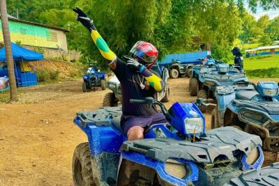 ATV, Bamboo Rafting , Horseback Ride & Blue Hole Falls Ocho Rios - Rad Venture ATV & Swing: Your 45–60 Minutes of Jungle Adrenaline