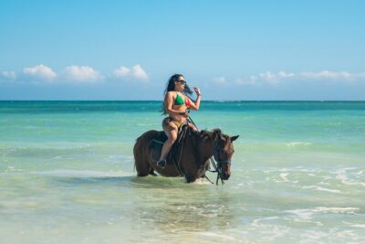 ATV, Bamboo Rafting, Horseback Ride Guided Tour from Montego Bay - Stop 1: St. Ann’s Bay Horseback Ride Plus Ocean Splash
