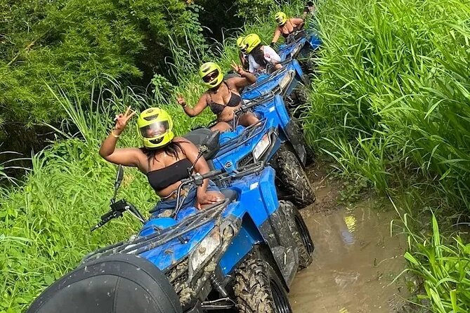 ATV Riding in Rainforest & Ricks Cafe from Montego Bay - ATV Safari Riding: Greenery, Birds, and a Quick River Refresh