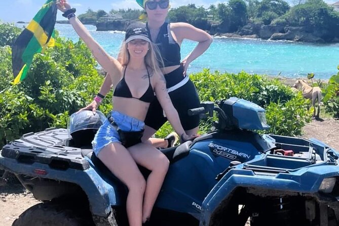 ATV Safari, Zipline Canopy and Horseback Ride Experience - Papillon Cove Horseback Ride Into the Warm Caribbean
