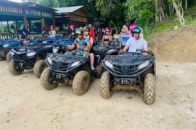 ATV Tour, Limestone Bamboo Rafting and Transportation - Montego Bay ATV Meets Limestone Bamboo Rafting