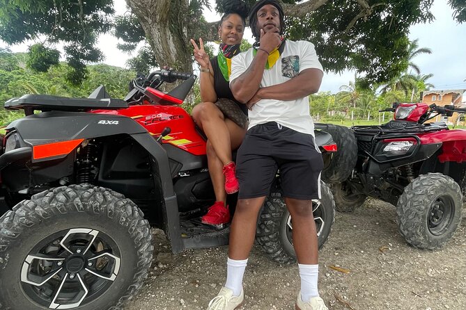 ATV Tour, Limestone Bamboo Rafting and Transportation - Sandy Bay ATV Ride: Puddles, Jungle Feeling, and Real Guide Time