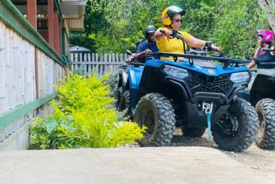 ATV Tour, Limestone Bamboo Rafting and Transportation - Getting There: Pickup, Private Group, and a 3–4 Hour Time Window