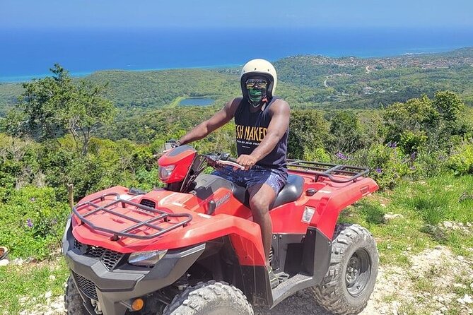 ATV, Zipline, Horseback, Bamboo Rafting & Catamaran Boat Jamaica - Horseback ride and Caribbean Sea swim: a good change of tempo