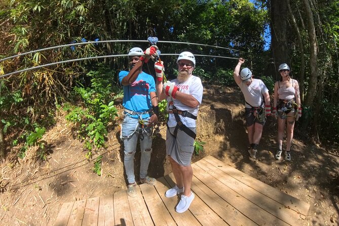 ATV/ Zipline/Horseback/Rafting /Rick's Cafe From Montego Bay - Zipline Over Jamaica’s Longest Line: Fast Fun With Real Views