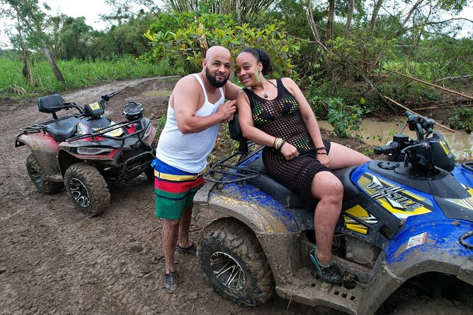 ATV/ Zipline/Horseback/Rafting /Rick's Cafe From Montego Bay - The ATV Adventure Through Sugar Cane Farms and Muddy Trails