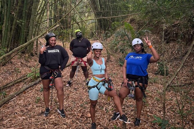 ATV Zipline Nature Walk Swing over Wishing River Kingston Jamaica - Nature walk and river access: a needed breather