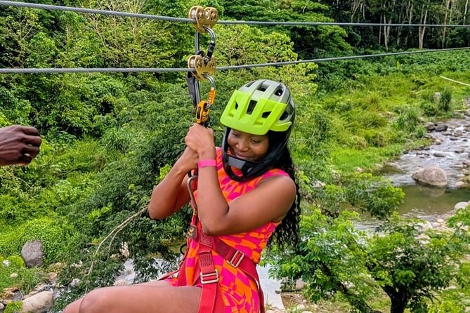 ATV Zipline Nature Walk Swing over Wishing River Kingston Jamaica - Price and value: what $100 buys in Kingston adventure time