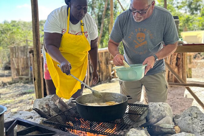 Authentic Jamaican Cooking Experience in the Mountain from mobay - The Market Stop: Picking Herbs, Spices, and Produce the Local Way