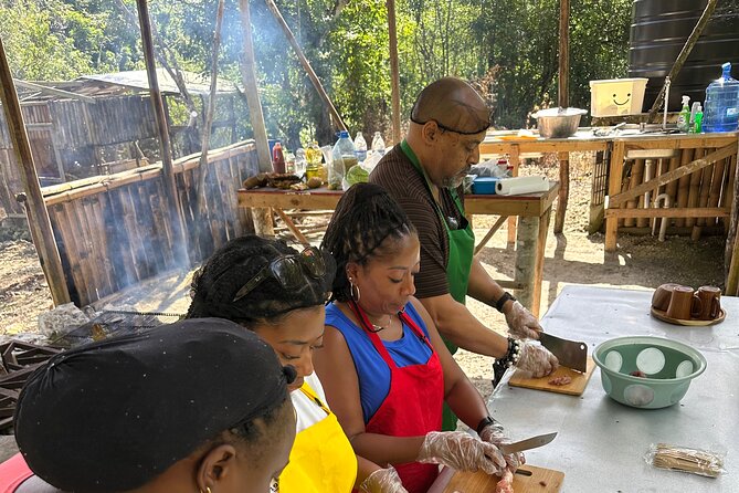 Authentic Jamaican Cooking Experience in the Mountain from mobay - Wood-Fire Cooking Outdoors: Hands-On, Not Just A Lesson