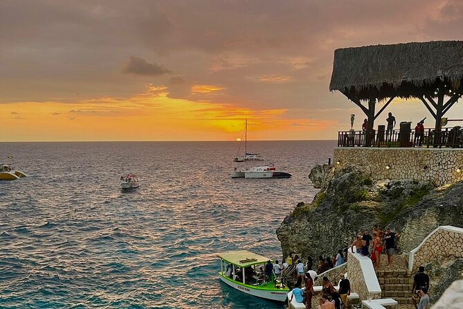Bamboo Rafting, ATV & Ricks Cafe Combo Tour From Montego Bay - Rick’s Café in Negril: Sunset Energy, Music, Food, and Cliff Jumps
