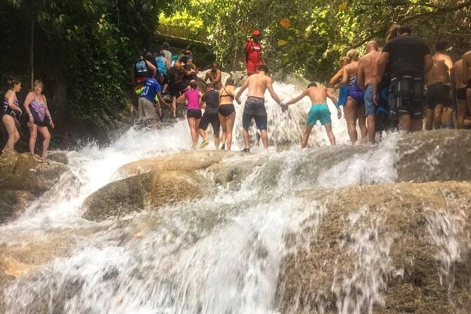 Bamboo Rafting, Dunn's River Falls and Horseback Riding Private Tour - Martha Brae River Rafting: Calm Water and Jamaica Stories