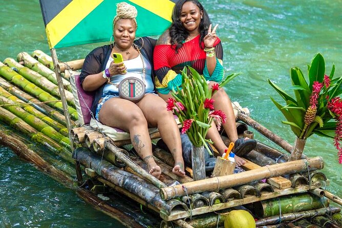 Bamboo Rafting, Dunns River , Zipline And Horseback Ride Combo - Stop 1 in St. Ann’s Bay: horseback riding plus a quick ocean swim