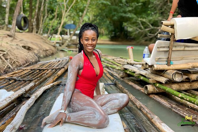 Bamboo Rafting & Horseback Ride n Swim Guided Tour in Montego Bay - Great River bamboo rafting at Lethe: relaxing water time plus the limestone foot massage