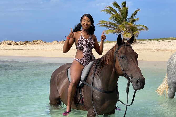 Bamboo Rafting & Horseback Ride n Swim Guided Tour in Montego Bay - Price and booking value: $125 feels fair for what’s included