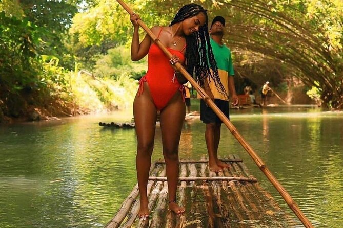 Bamboo Rafting Limestone Foot Massage/Negril 7 Miles Beach/Ricks Cafe Combo - What You’re Really Booking: Bamboo Float Plus Beach Plus Rick’s Café