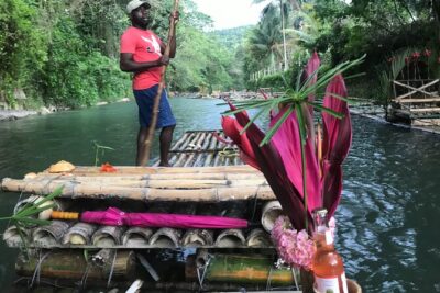 Bamboo Rafting With Limestone Foot Massage - Limestone foot massage: the spa moment built into the river day