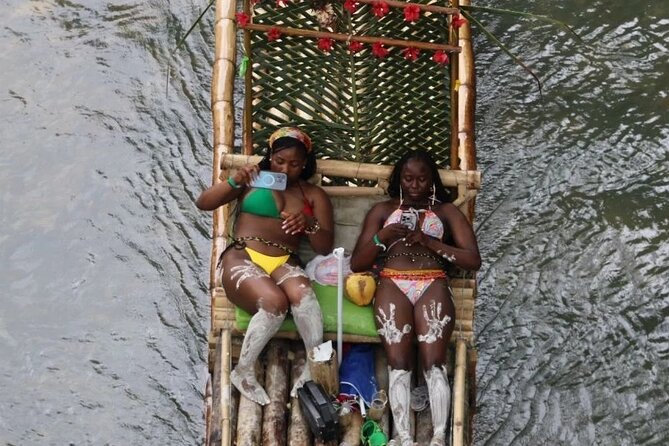 Bamboo rafting with Limestone Foot Massage free rum taste - A stop connected to Usain Bolt—and a shopping experience