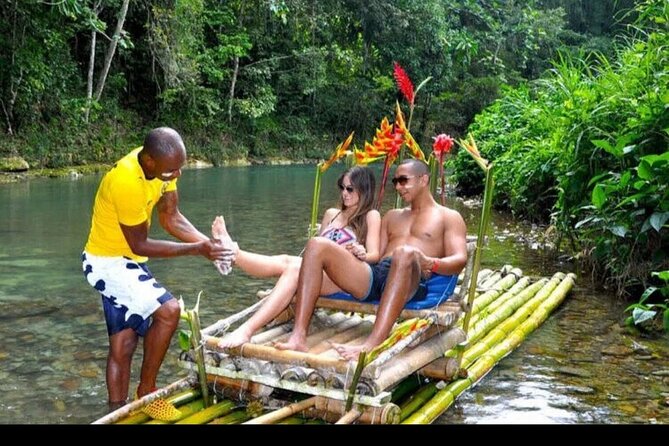 Bamboo rafting with Limestone Foot Massage free rum taste - What the $99.90 covers—and why it can be good value