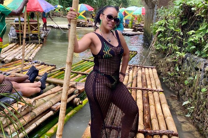 Bamboo River Rafting & horse back riding in Montego Bay - Pickup, group size, and the smooth-day feel