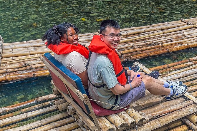 Bamboo River Rafting with Limestone Foot Massage - Bamboo Rafting on the Great River at Lethe: What the 30-Foot Ride Feels Like