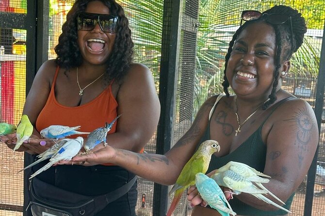 Bird Sanctuary and animal farm Day Tour - The weed/herb farm portion and a tasty sample