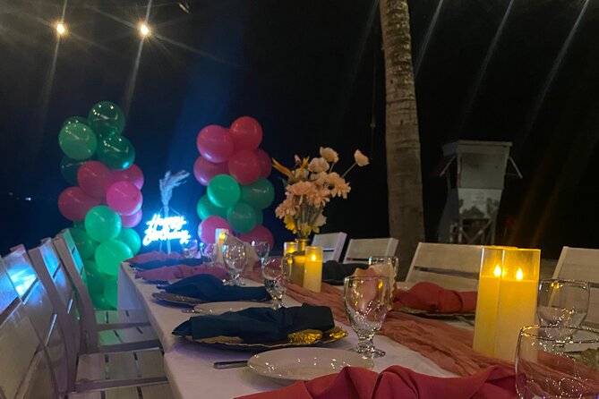 Birthday Dinner On Beach In Montego Bay Jamaica - Choosing Dinner Like a Real Person: Starter, Main, Dessert
