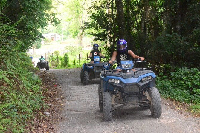 Blue Hole and Atv with lunch Stop from Montego Bay and Falmouth - Blue Hole Time: Mini Falls, Rope Swings, Cliff Jumps, and Blue Lagoons