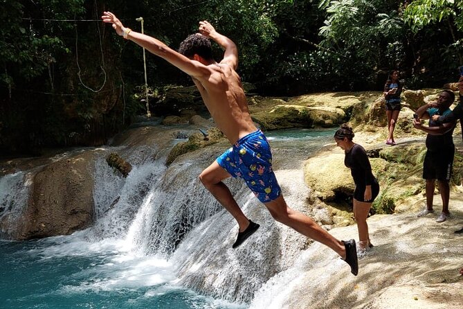 Blue Hole and Dunns River Falls the Number One Rated Excursions - Montego Bay Pickup: The Road Trip That Sets the Mood