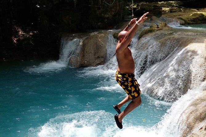 Blue Hole and Dunns River Falls the Number One Rated Excursions - Blue Hole: Swimming, Water Caves, and the Safety Factor