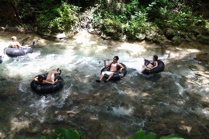 Blue Hole and River Tubing from Montego Bay - White River tubing: what makes the guide-led setup worth it