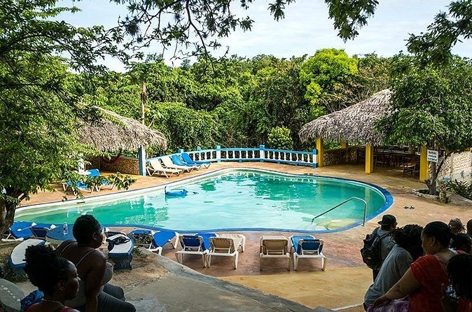 Blue Hole Mineral Spring and Rick's Cafe - The drive from Montego Bay and Falmouth: private comfort, plus road realities
