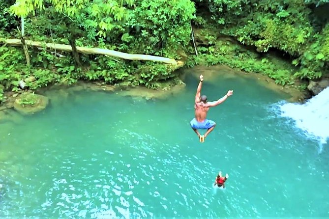 Blue Hole & Secret Falls Day-Trip with Shopping from Grand Palladium - Guides like Omar and Marlon: why the right personality matters