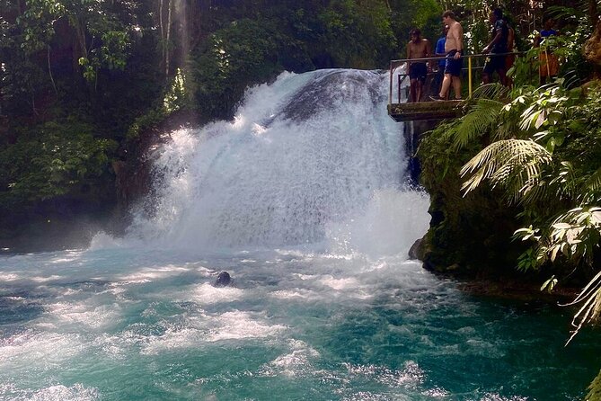 Blue Hole, Secret Falls & River Rapids Tubing from Montego Bay - Price and Value: $85 with transport, plus a tubing fee to confirm
