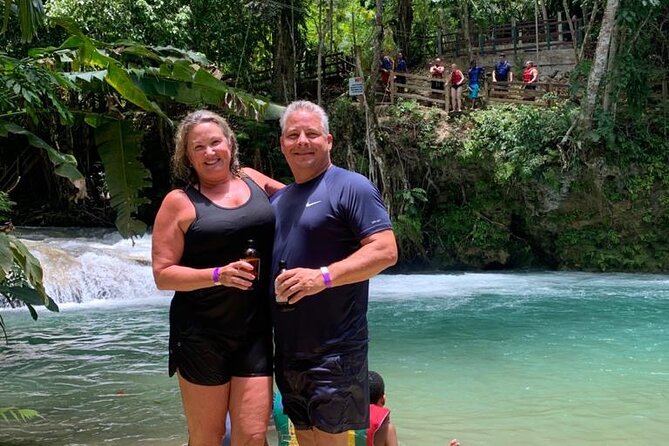 Blue Hole Water Falls (From Montego Bay & Falmouth) Private - Stop 1: Blue Hole Water Falls—hike, swim, photos, and rope swing