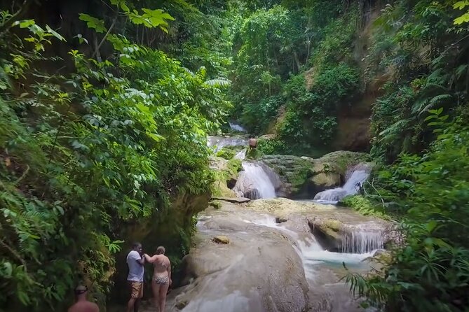 Blue Hole Waterfalls and Rasta Garden from Montego Bay - Water shoes, timing, and keeping the hike enjoyable