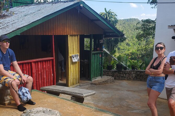 Bob Marley Nine Mile Home Private Tour from Montego Bay - The spaces inside: main house, exhibition hall, theatre, and One Love Café