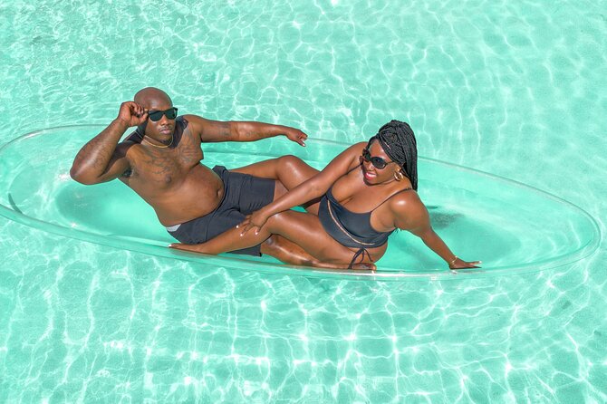 Clear Kayak Beauty Photoshoot Montego Bay Jamaica - Austin and Team: Professional Attitude Plus Birthday-Grade Care
