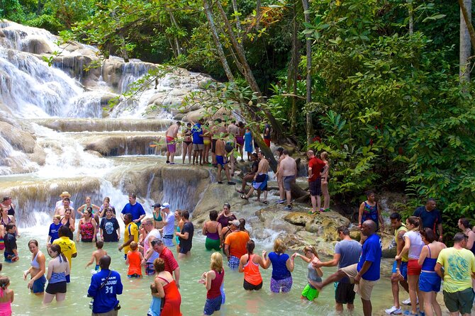 Dunn's River Falls and Blue Hole Adventure from Montego Bay Ja - Stop 2: Dunn’s River Falls Climb and the Park Time