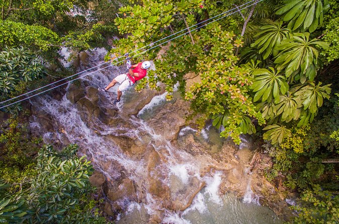 Dunn's River Falls and Zipline (Over the Falls) Adventure Tour from Ocho Rios - Photos after the adventure: plan for a better handoff