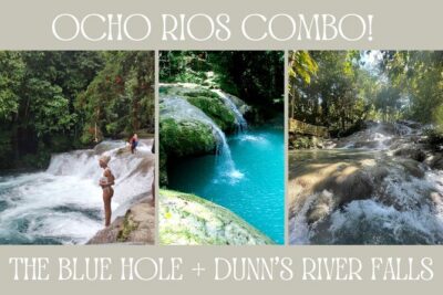 Dunn's River Falls & Blue Hole from Montego Bay or Falmouth - Stop 1 at Blue Hole: Limestone Sinkholes, Rope Swing, and the 20-Foot Jump